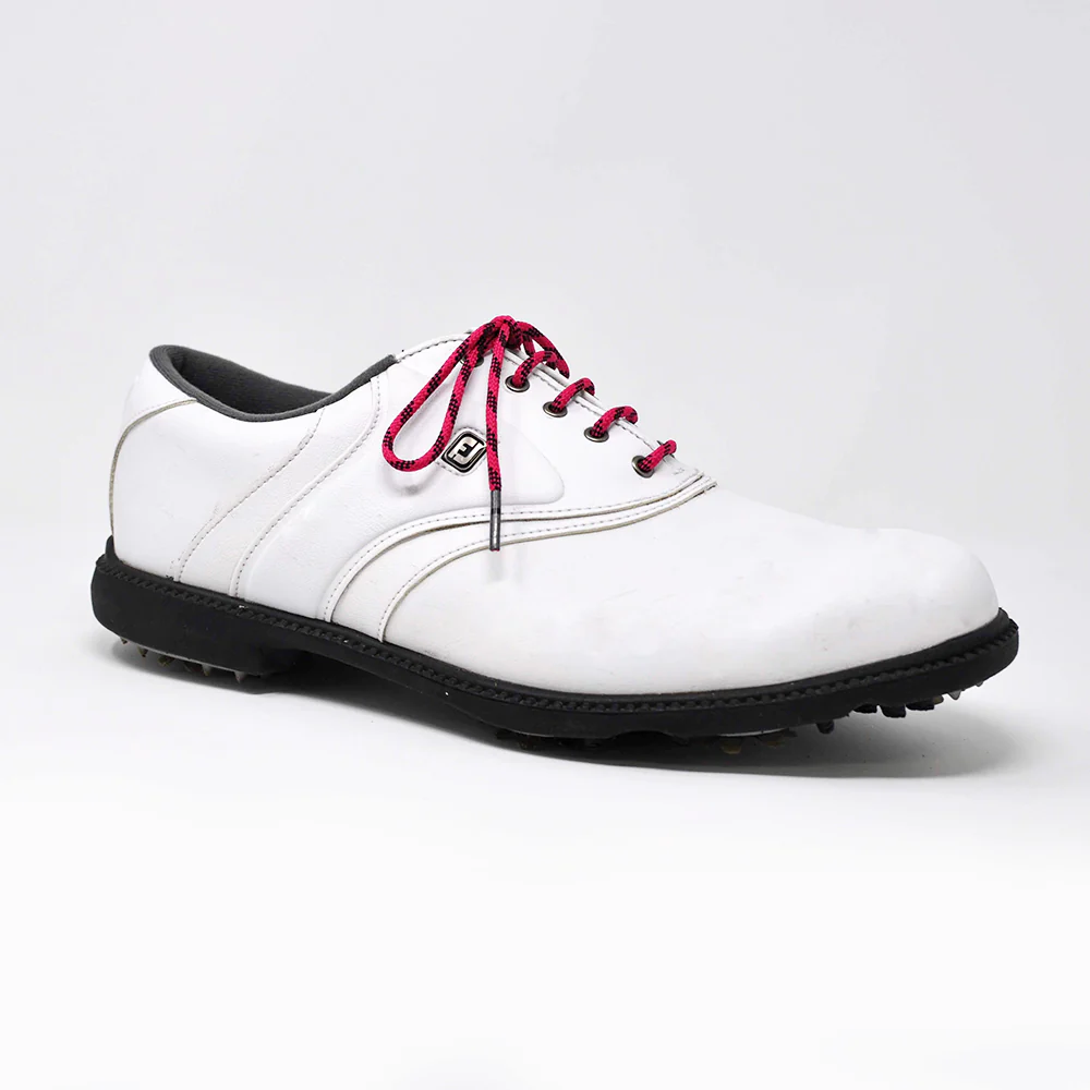 Berry & Black Classic Round Golf Laces - Image 3