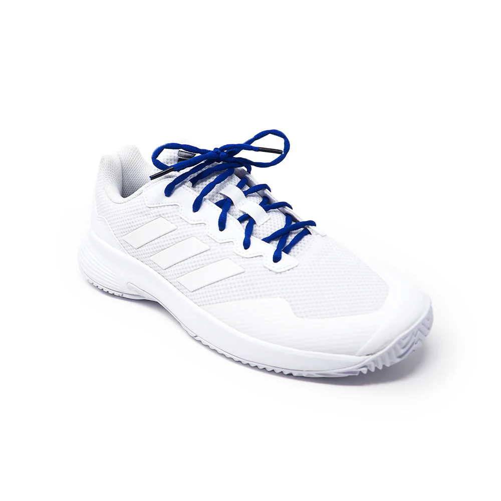 45" Blue Bubble Sneaker Lace - Image 4