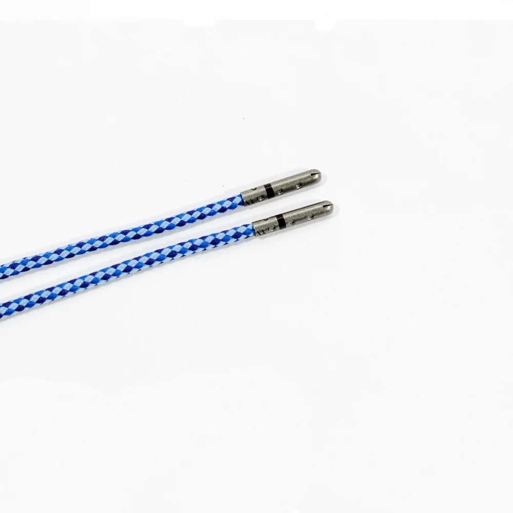 Blue, Light Blue & Navy Braided Dress Laces - Image 3