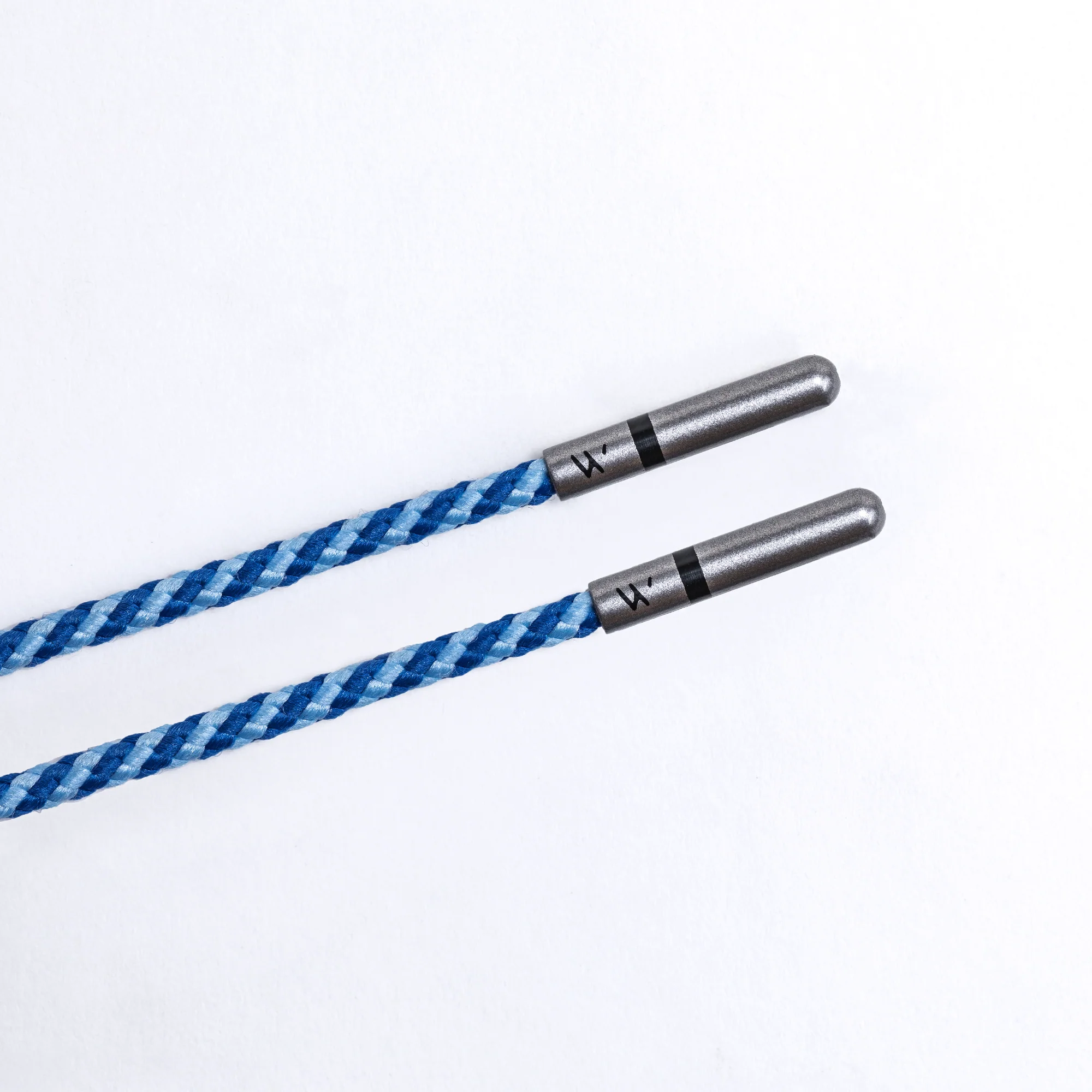 Blue & Light Blue Striped Dress Laces - Image 6