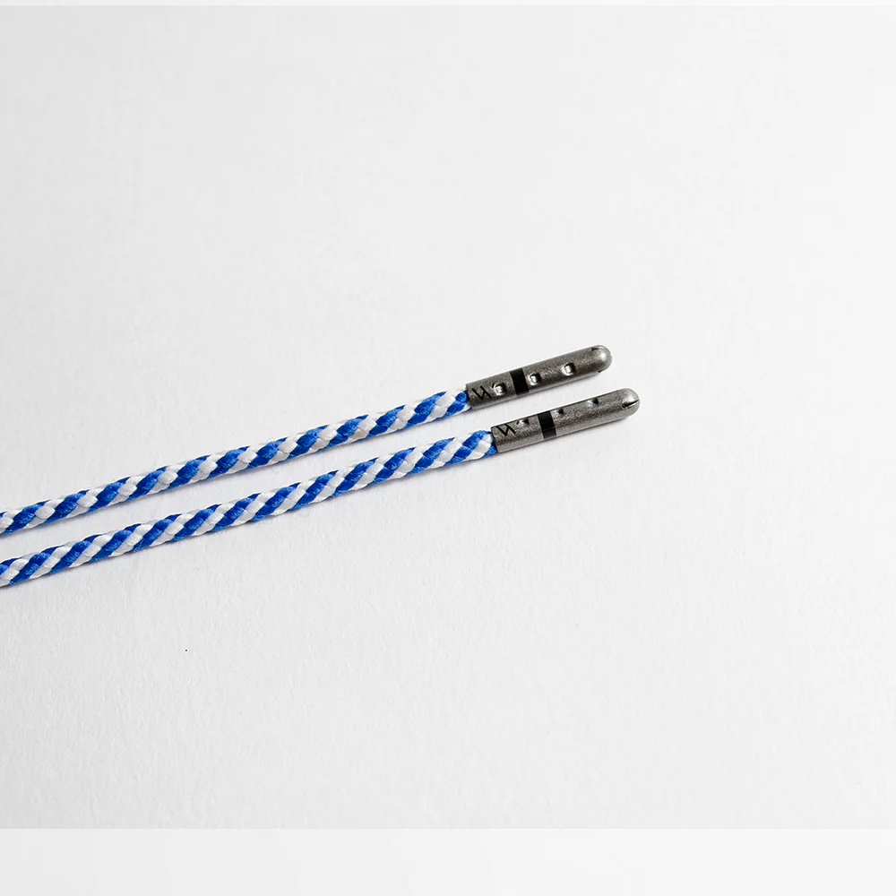 Blue & White Striped Dress Laces - Image 6