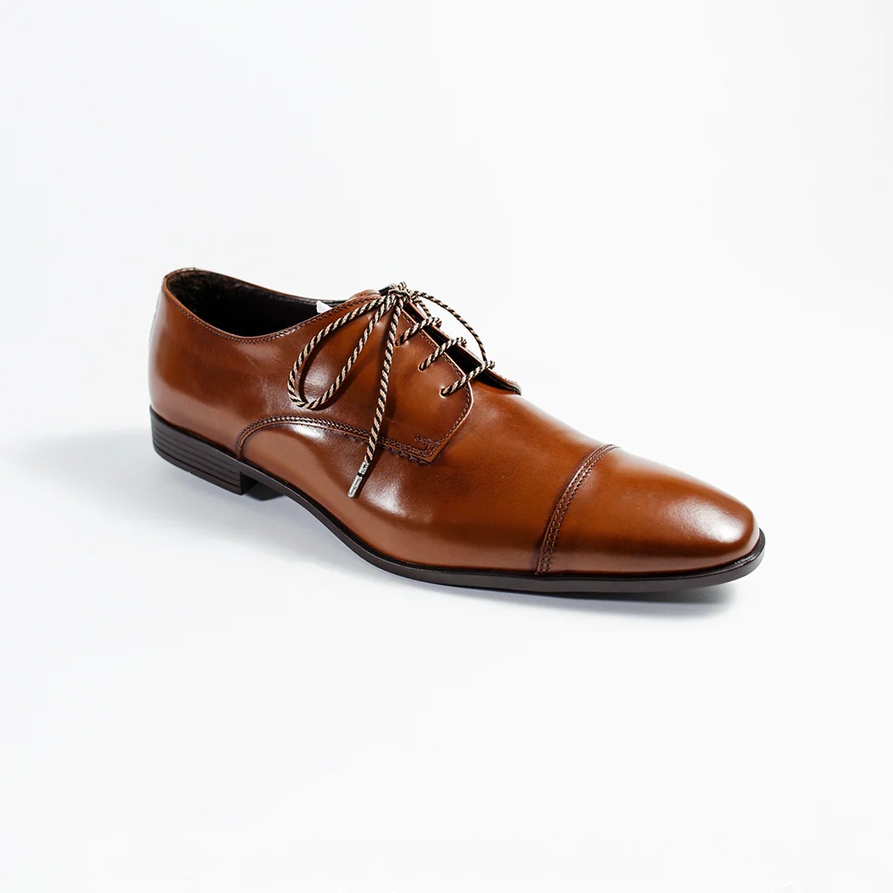Khaki & Black Striped Dress Laces - Image 3