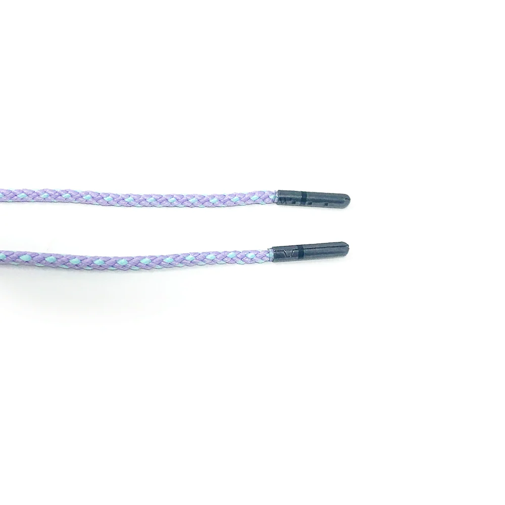 Lavender & Mint Green Braided Dress Laces - Image 3
