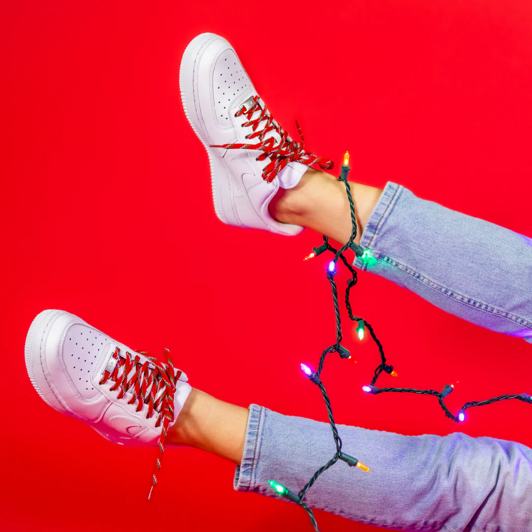 Limited Edition Holiday Laces - Red - Image 7