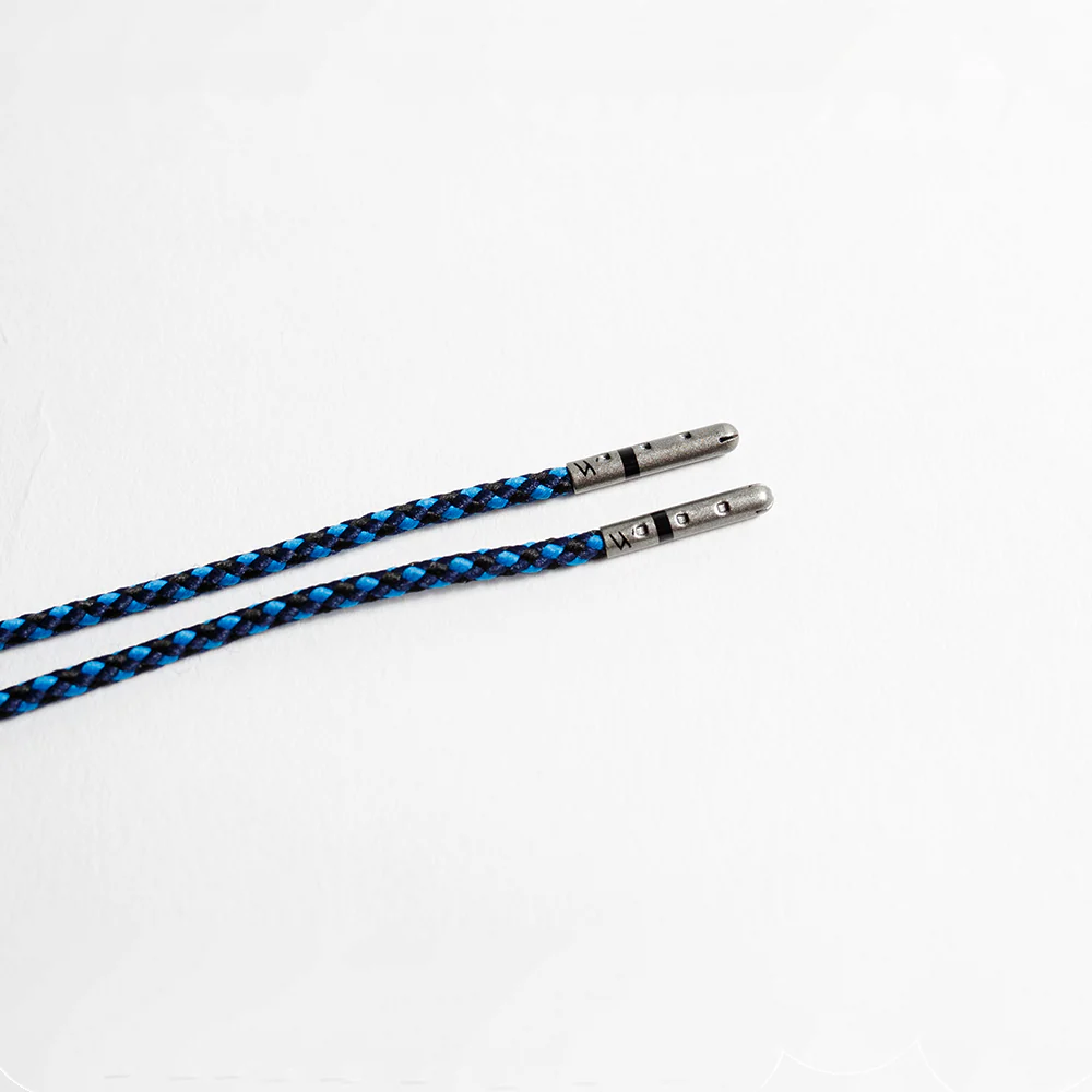 Navy, Denim & Black Braided Dress Laces - Image 6