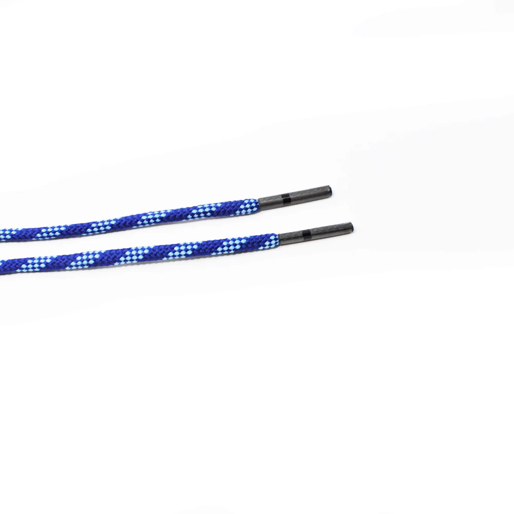 Navy & Light Blue Classic Round Golf Laces - Image 4