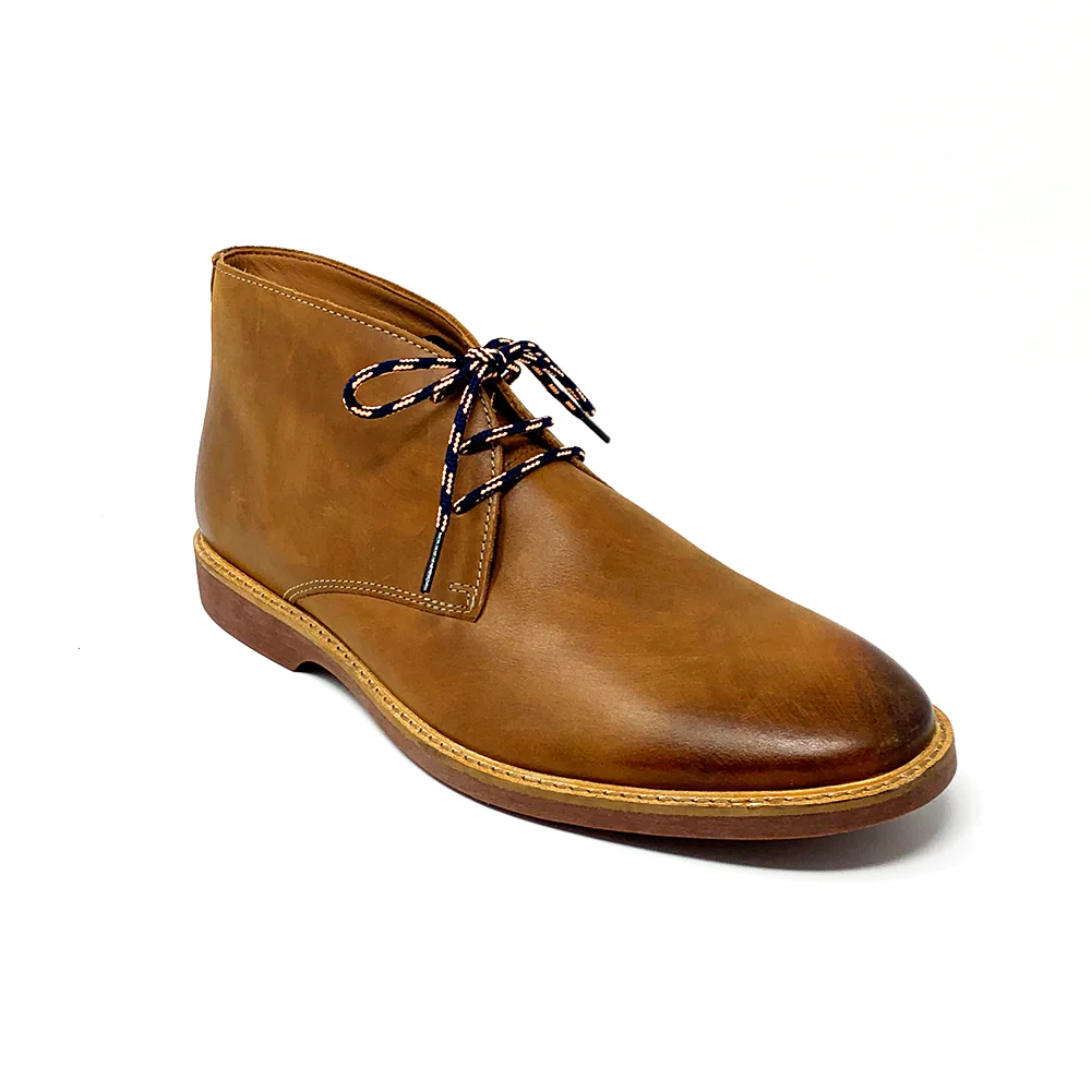 Navy & Peach Boot Laces - Image 5