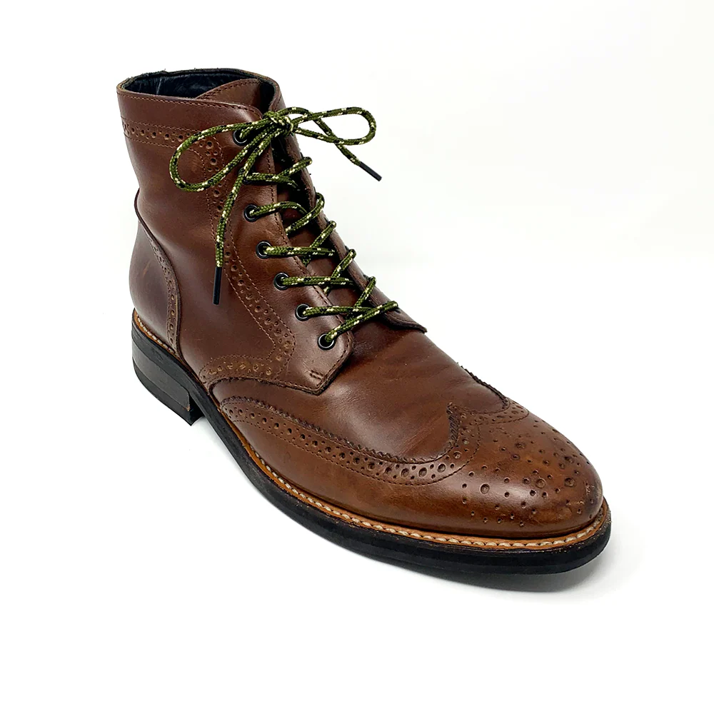Olive, Sand & Black (Camo) Boot Laces - Image 4