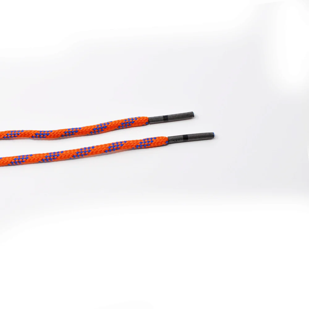 Orange & Blue Classic Round Golf Laces - Image 4