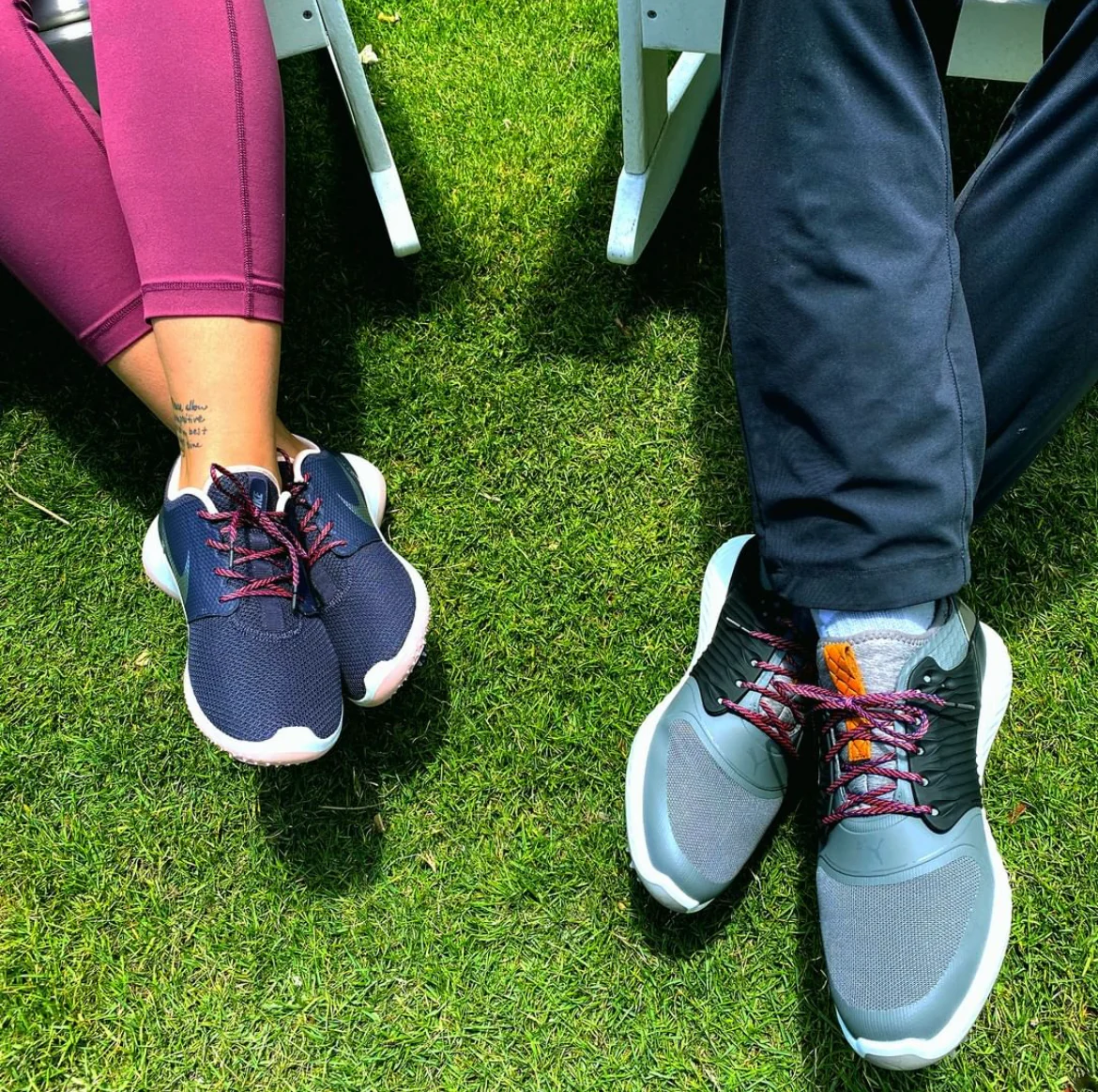 Orange & Navy Athletic Oval Golf Laces - Image 6