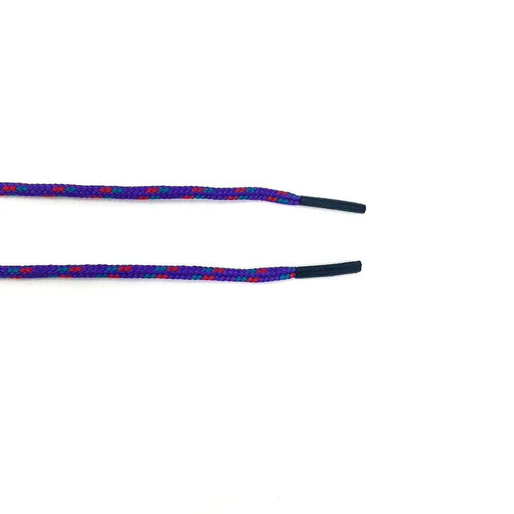 Purple, Teal & Red Boot Laces - Image 5