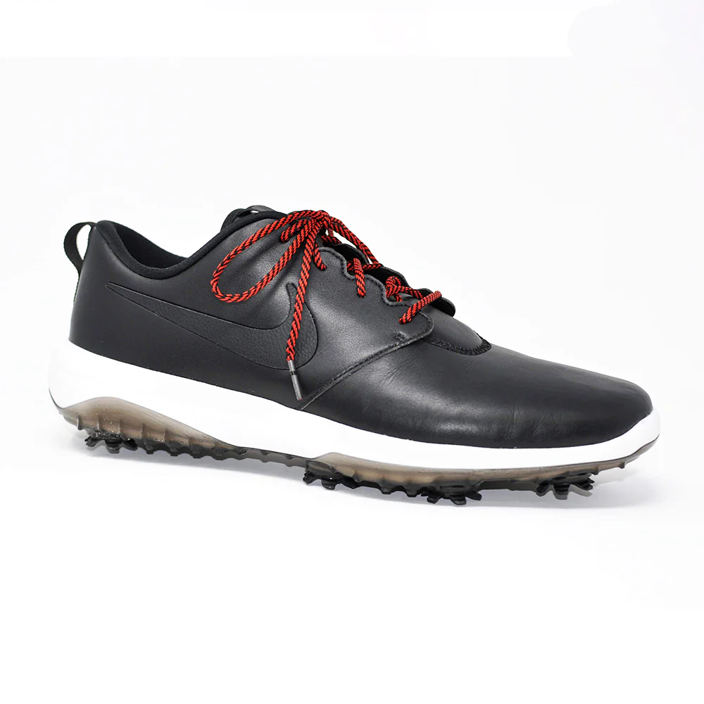Red & Black Athletic Oval Golf Laces - Image 3