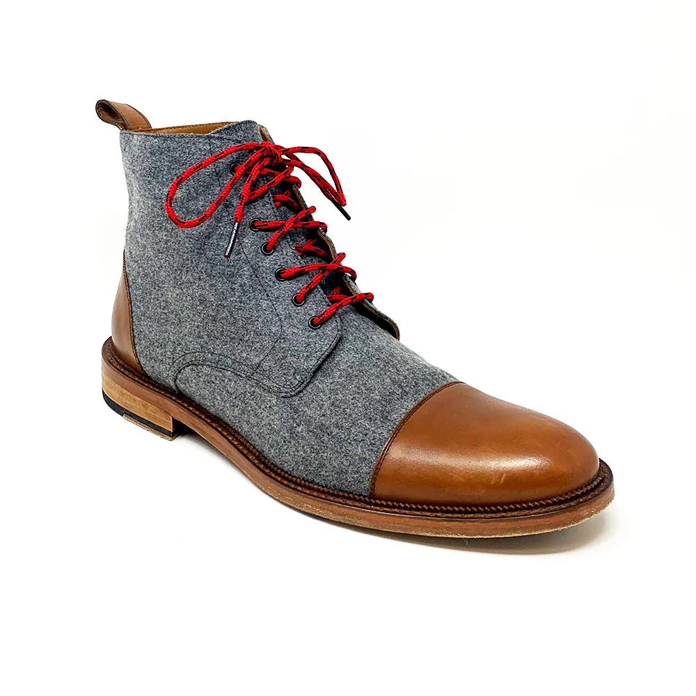 Red & Black Boot Laces - Image 3