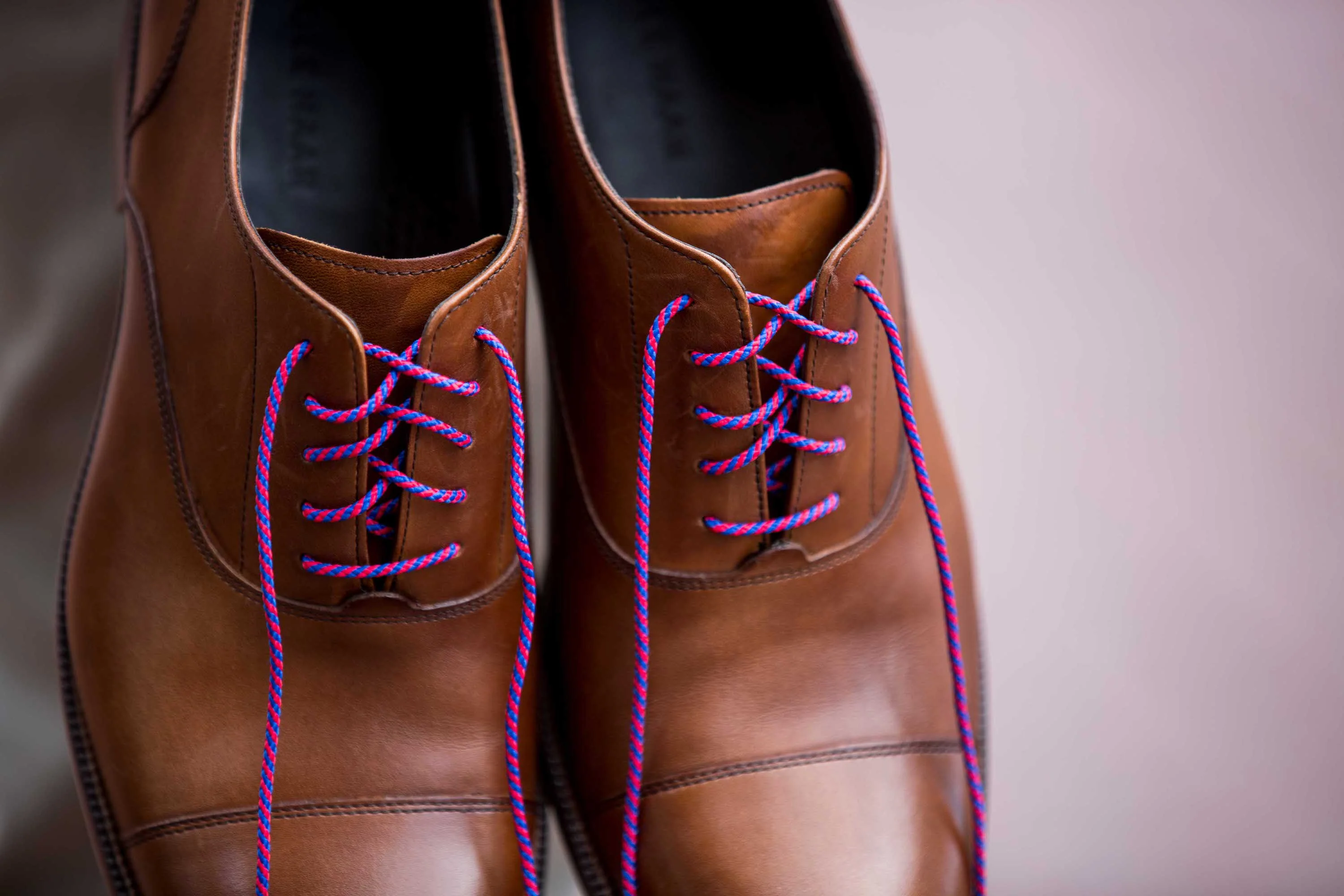 Red & Blue Striped Dress Laces - Image 7