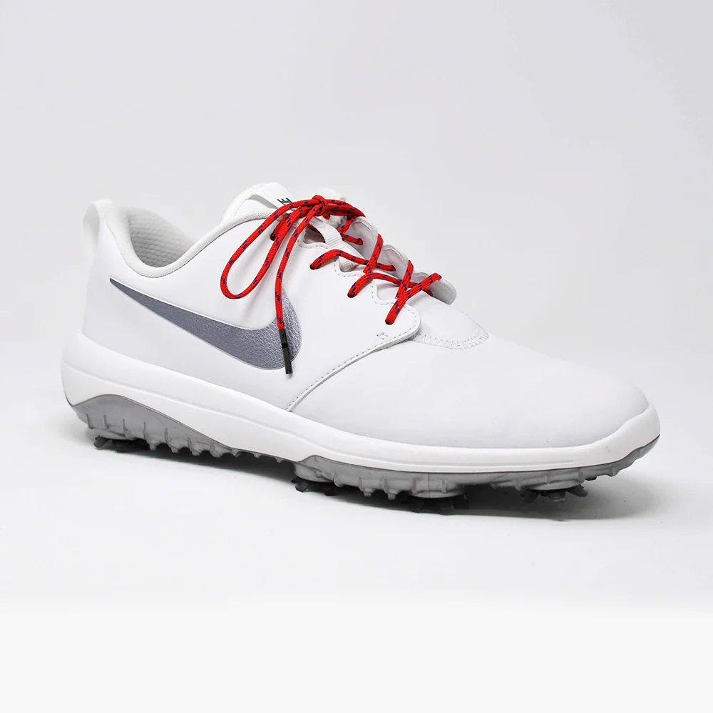 Red & Navy Athletic Flat Golf Laces - Image 4