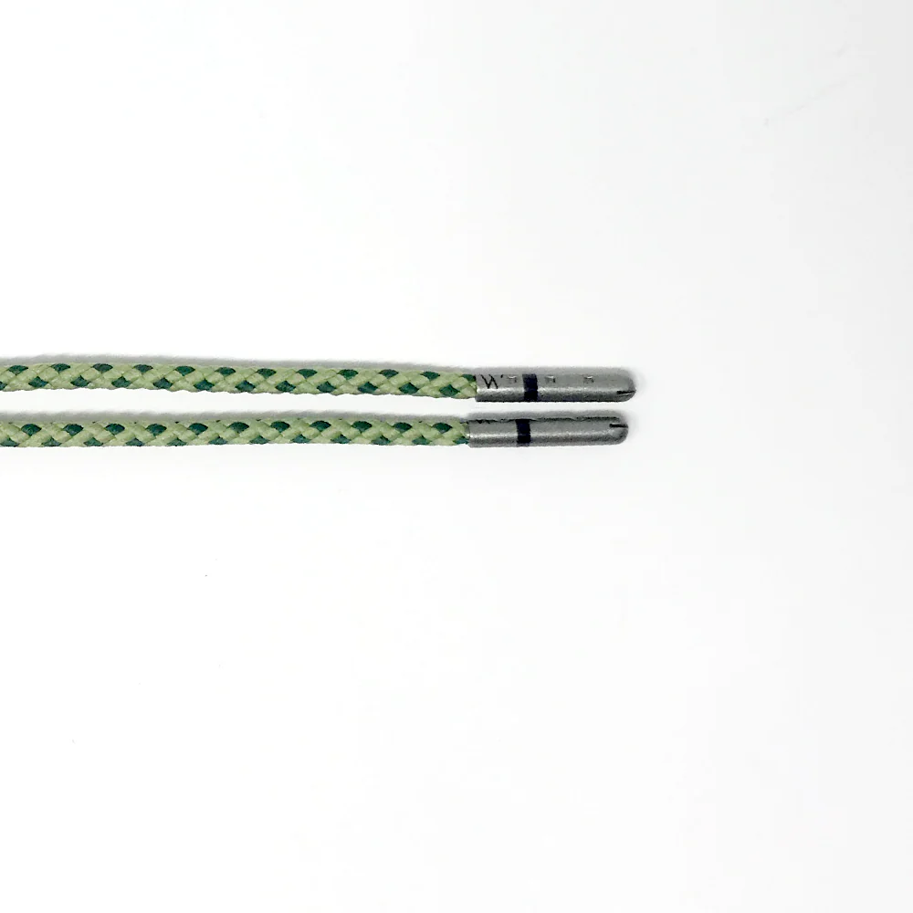 Sage Green & Dark Green Braided Dress Laces - Image 6