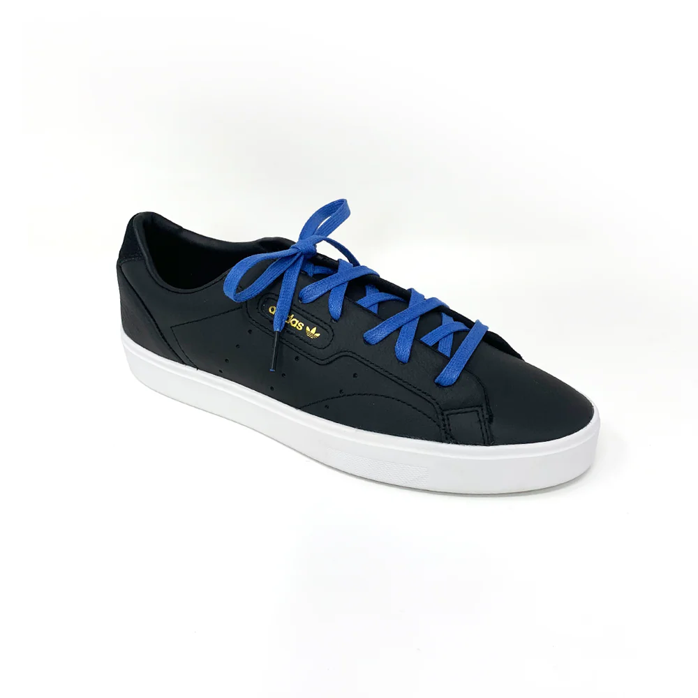 Solid Blue Glazed Sneaker Laces - Image 6