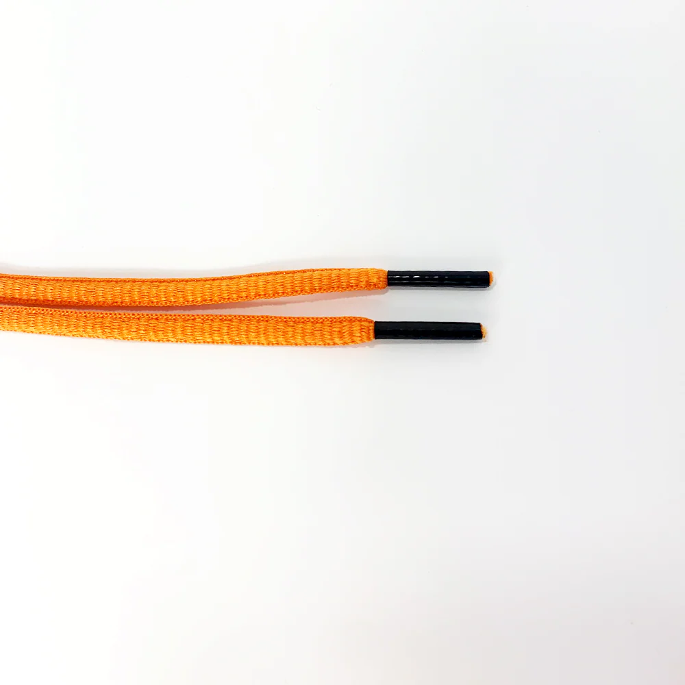 Solid Orange Athletic Sneaker Laces - Image 3