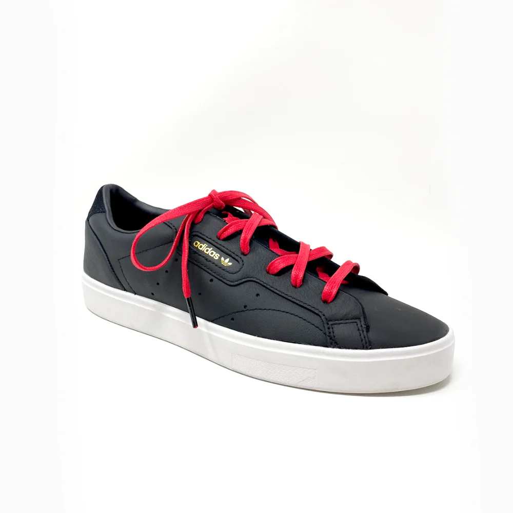 Solid Red Glazed Sneaker Laces - Image 5