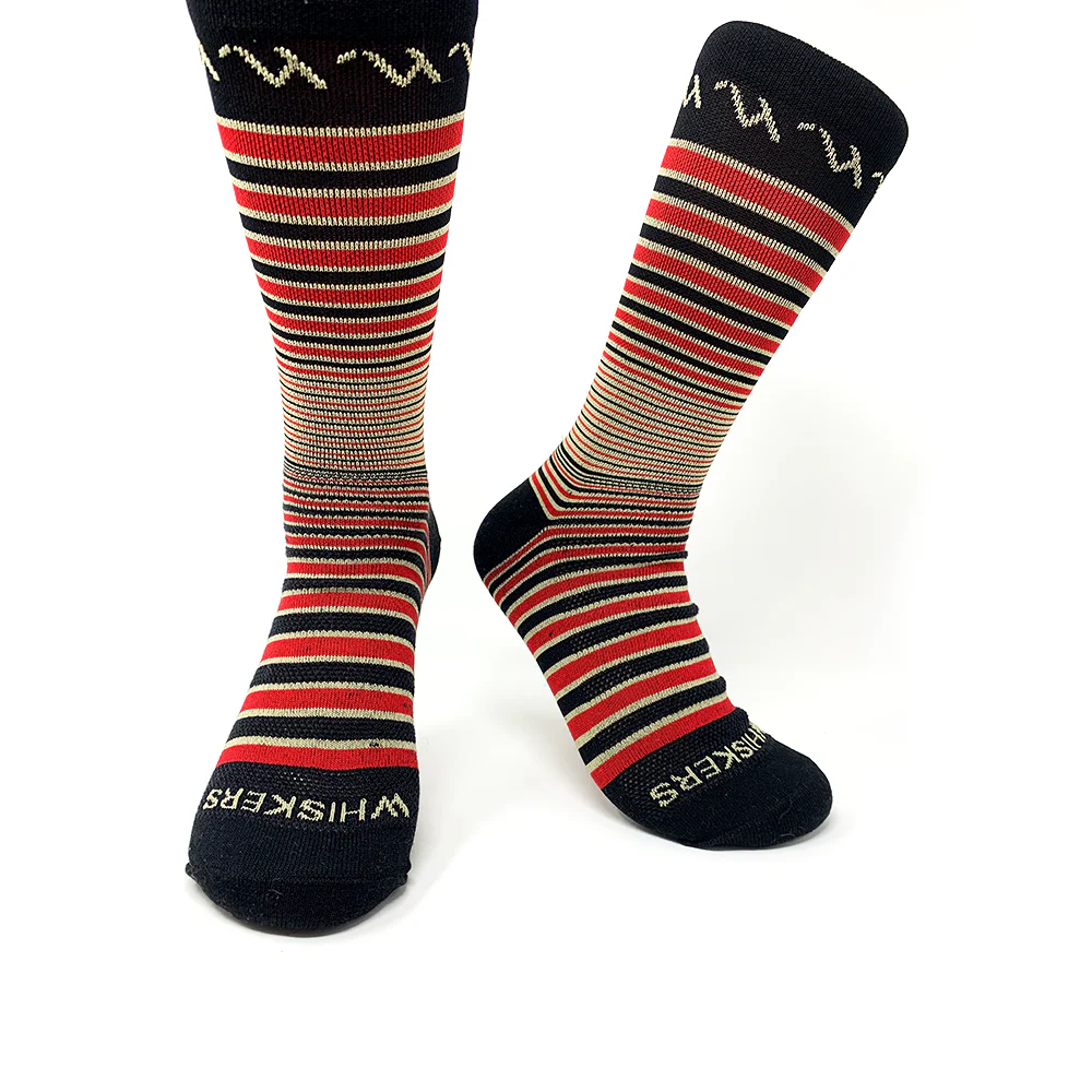 The Jacques Stripe - Garnet/Gold/Black - Image 3